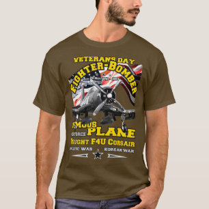 Vought F4U Corsair Kampfflugzeug ww2 T-Shirt
