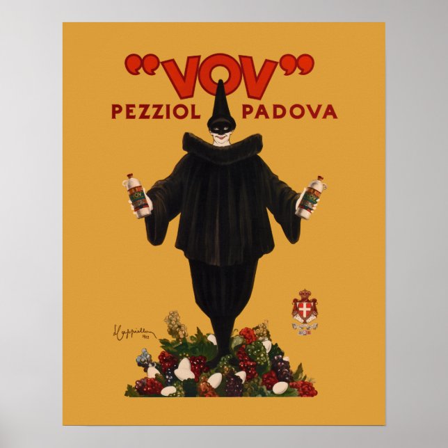 "VOV" Pezziol Padova ~ 1922 ~ Leonetto Cappiello Poster (Vorne)