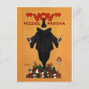 Vov Pezziol Padova ~ Leonetto Cappiello Italien 19 Postkarte