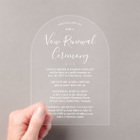 Vow Renewal Zeremonie Sequel Wedding Celebration