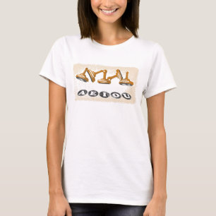 Vowels AEIOU Englisch T-Shirt