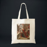 Vox Populi, c. 1904 by Edmund Blair Leighton Tragetasche<br><div class="desc">Vox Populi is a painting by British artist Edmund Blair Leighton,  and was painted in 1904. Leighton produced paintings in the early 1900's that were focused on medieval times.</div>