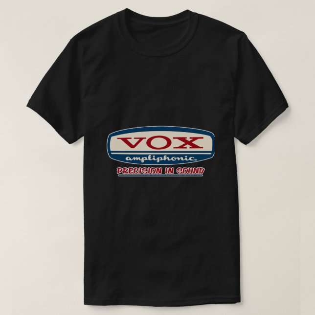 VOX Verstärker Klassischer T - Shirt (Design vorne)