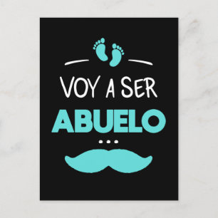 Voy a ser abuelo postkarte