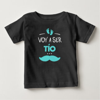 Voy a ser tio baby t-shirt