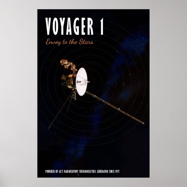 Voyager 1 - Gesandter für die Sterne Poster (Vorne)