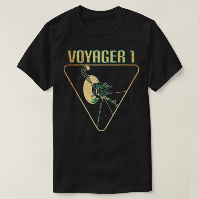 Voyager 1 Interstellar Space Probe10 T-Shirt (Design vorne)