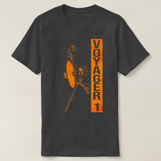 Voyager 1 Interstellar Space Probe14 T-Shirt (Design vorne)