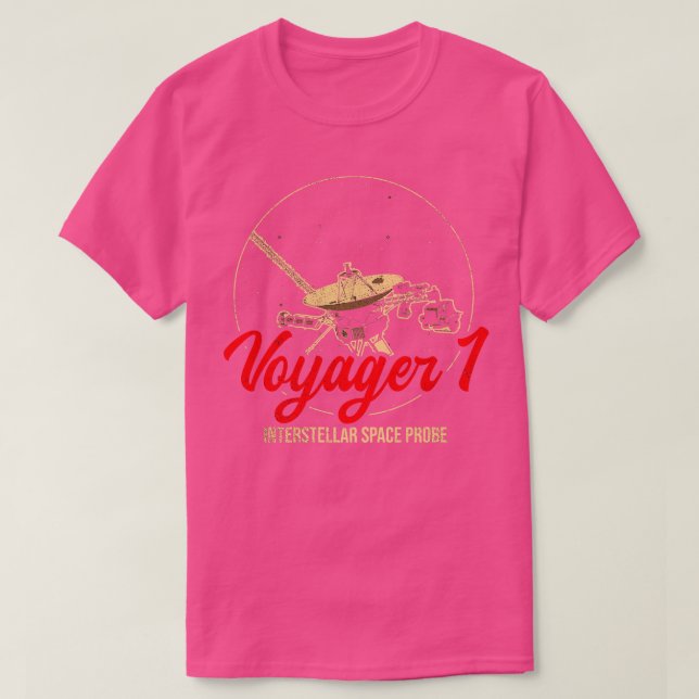 Voyager 1 Interstellar Space Probe 12 T-Shirt (Design vorne)