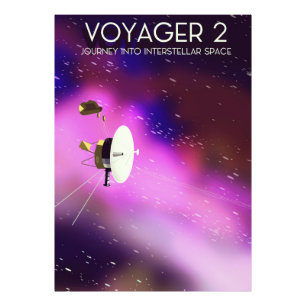 Voyager 2 - Reise in den interstellaren Raum Fotodruck