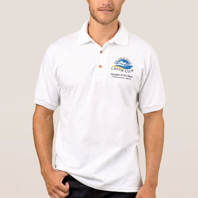 Voyager der Meere - 7. Dezember 2013 Polo Shirt (Vorderseite)