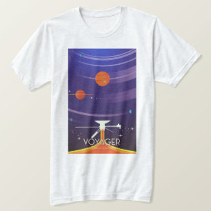 Voyager Grand Tour Wissenschafts-Plakat T-Shirt