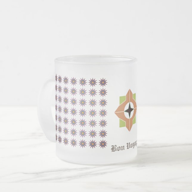 Voyager Mattierte Tasse (Vorderseite Links)