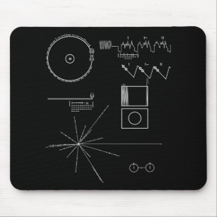 Voyager-Mitteilung Mousepad