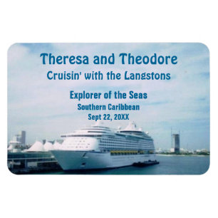 Voyager Stateroom Door Marker Magnet