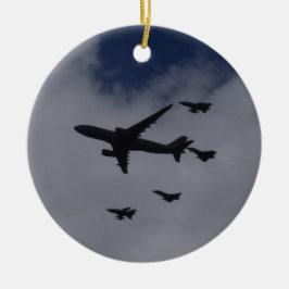 Voyager und Taifune Keramikornament