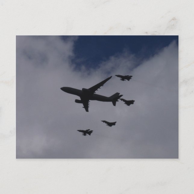 Voyager und Taifune Postkarte (Vorderseite)