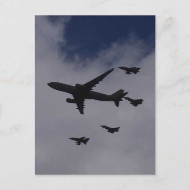 Voyager und Taifune Postkarte (Vorderseite)