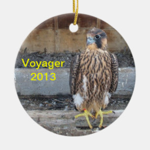 Voyager-Verzierung 2013 Keramik Ornament