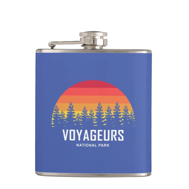 Voyageurs Nationalpark Flachmann (Vorderseite)