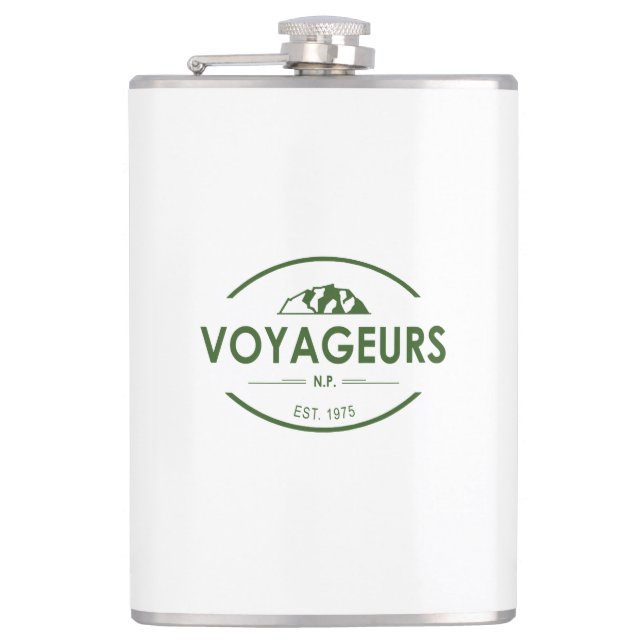 Voyageurs Nationalpark Flachmann (Vorderseite)