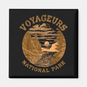 Voyageurs Nationalpark Minnesota Reisende Natur Magnet