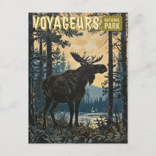 Voyageurs Nationalpark Postkarte