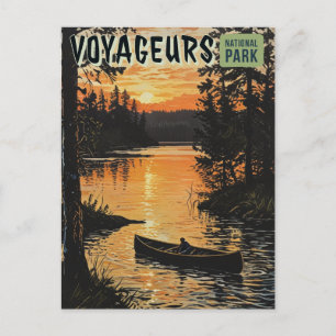 Voyageurs Nationalpark Postkarte