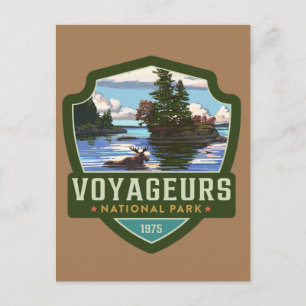 Voyageurs Nationalpark Postkarte