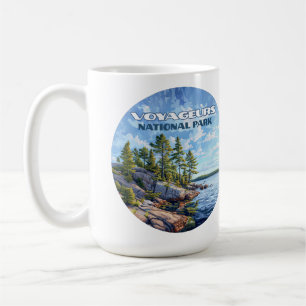 Voyageurs Nationalpark Rainy Lake Minnesota Kaffeetasse