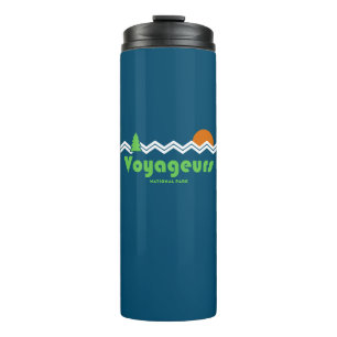 Voyageurs Nationalpark Retro Thermosbecher