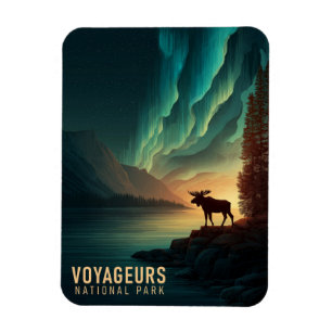 Voyageurs Nationalpark Vintag Magnet