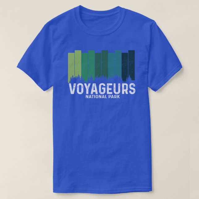 Voyageurs Nationalparkgeschenke T-Shirt (Design vorne)