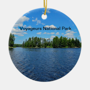 Voyaguers Nationalpark-Verzierung Keramik Ornament
