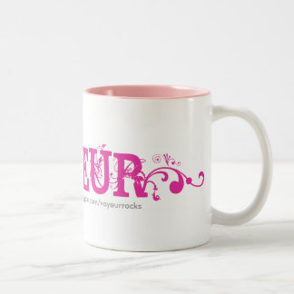 Voyeur-Tasse Zweifarbige Tasse