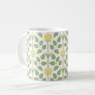 Voyseys Briar-Rose, Yellow Coffee Tasse