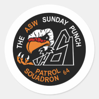 VP-64 Condors Runder Aufkleber