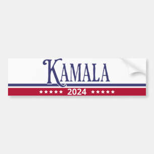 VP Kamala 2024 Wahl Harris zum Präsidenten Autoaufkleber