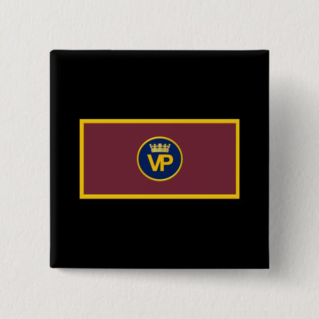 VP Regimeflagge Button (Vorderseite)