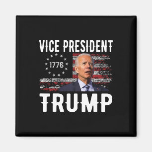 Vp Trump Funny Biden Wahl Vp Trump 2024 Magnet