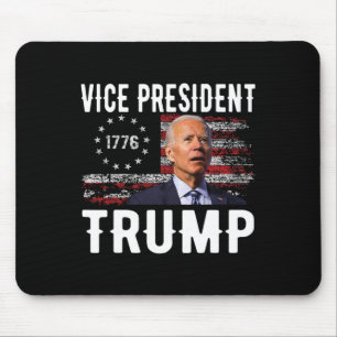 Vp Trump Funny Biden Wahl Vp Trump 2024 Mousepad