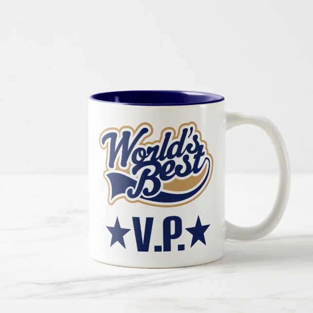 Vp Vizepräsident Gift Zweifarbige Tasse (Rechts)