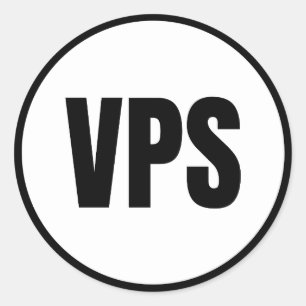 VPS - Fort Walton Beach Runder Aufkleber