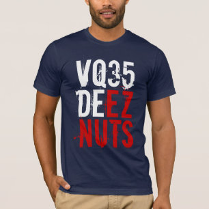 VQ35 DEEZ NÜSSE (rot/Weiß) T-Shirt