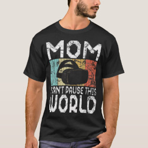 Vr Gamer Vr Spieler Virtual Reality Vr Spiel Video T-Shirt