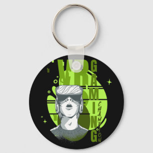 VR Gaming-Champion, Best Virtual Reality Player Schlüsselanhänger