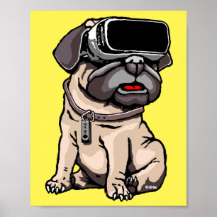 VR-Mops Poster