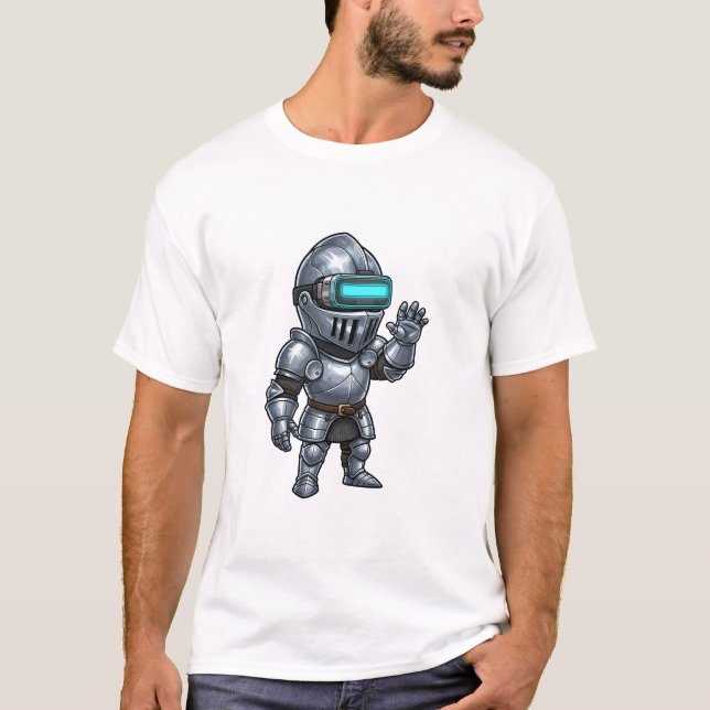 VR-Ritter-Welle T-Shirt (Vorderseite)