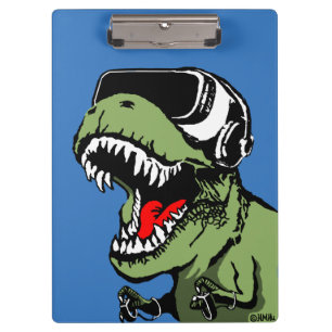 VR T-rex Klemmbrett