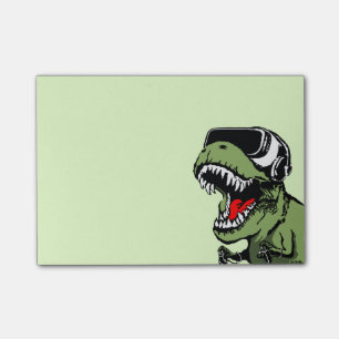 VR T-rex Post-it Klebezettel